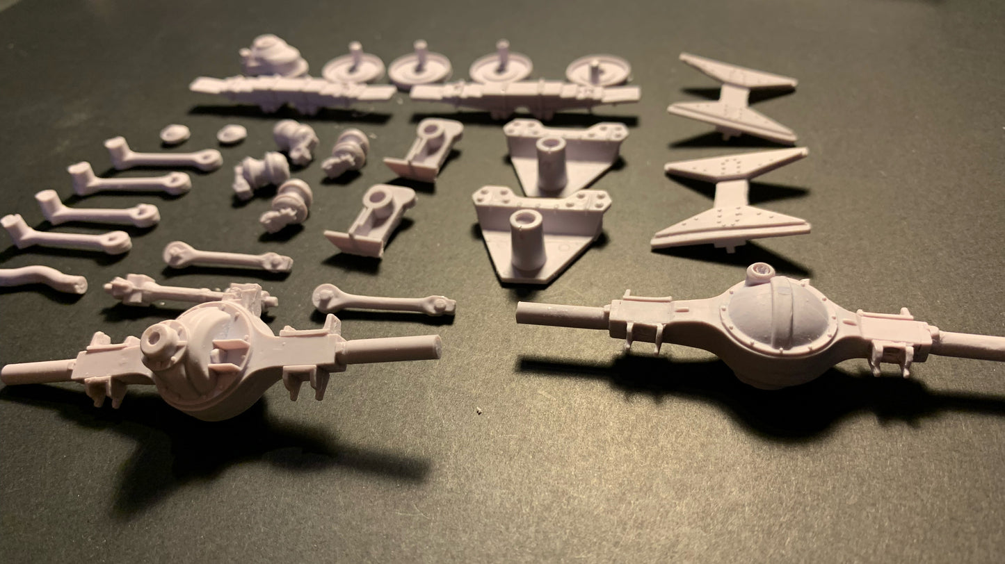 1/25 Rockwell 6 rod suspension kit