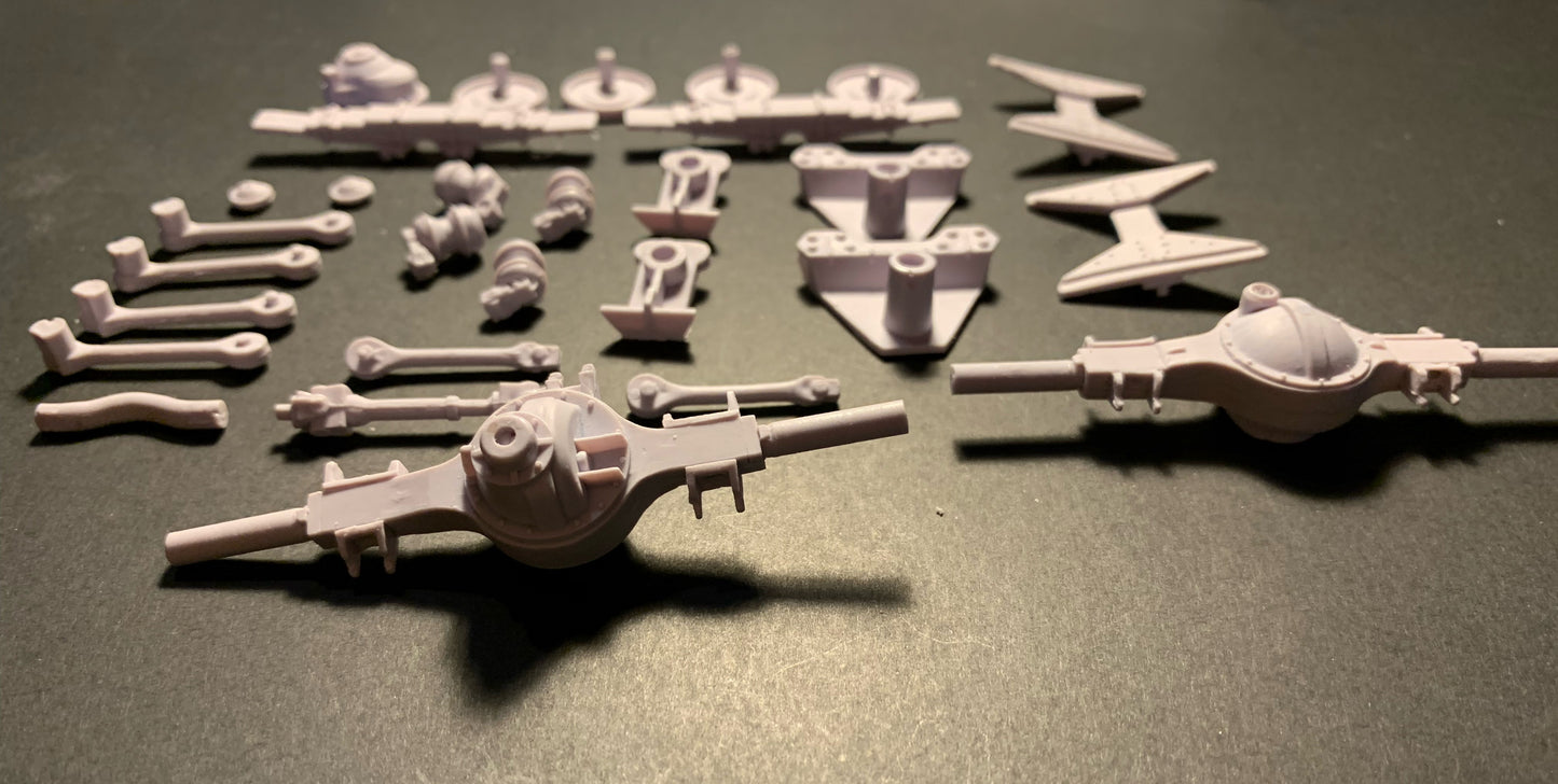 1/25 Rockwell 6 rod suspension kit