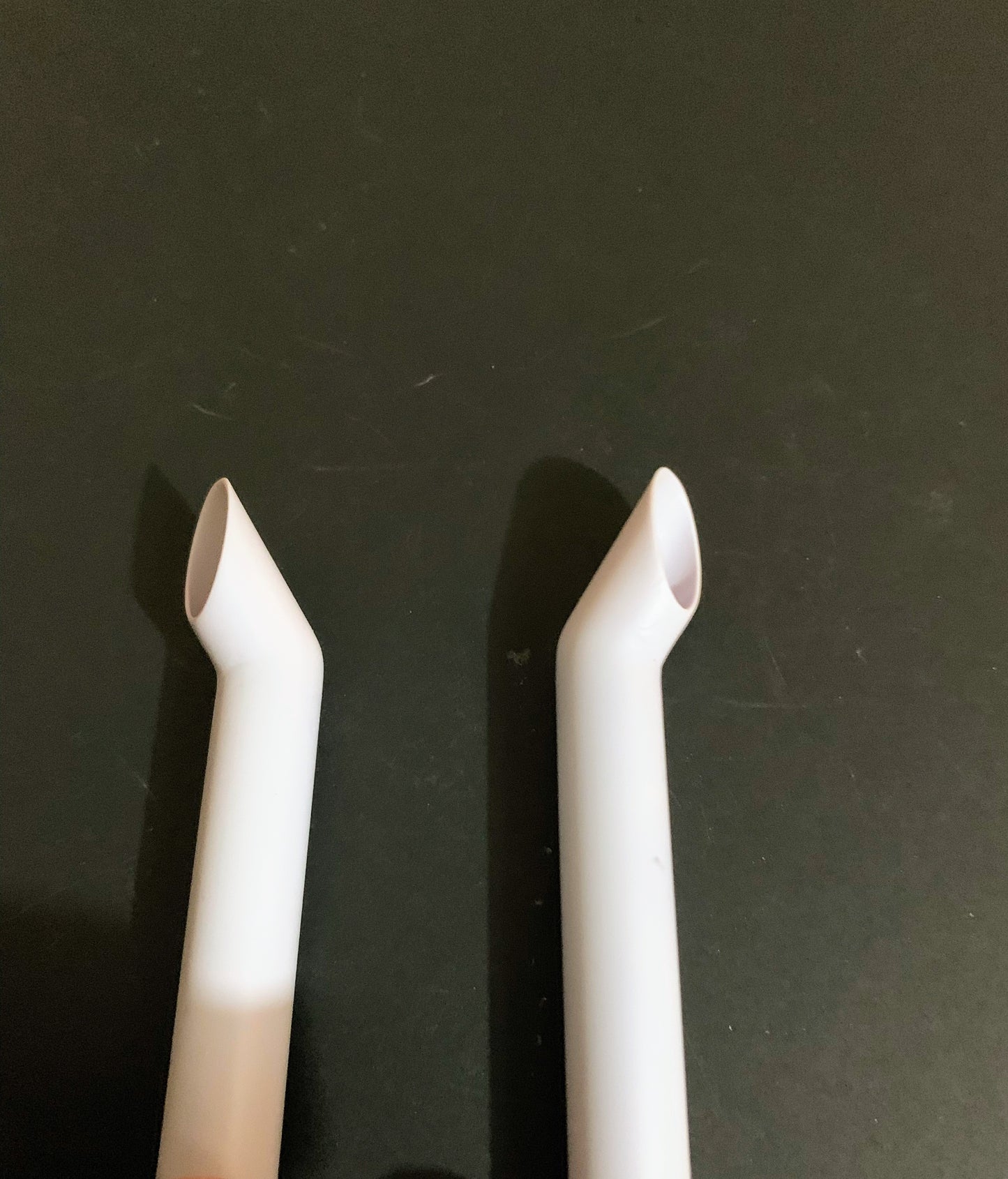 1/25-1/24 1 pair of large Exhaust pipes mandrel bent (bullhorn style) 12"