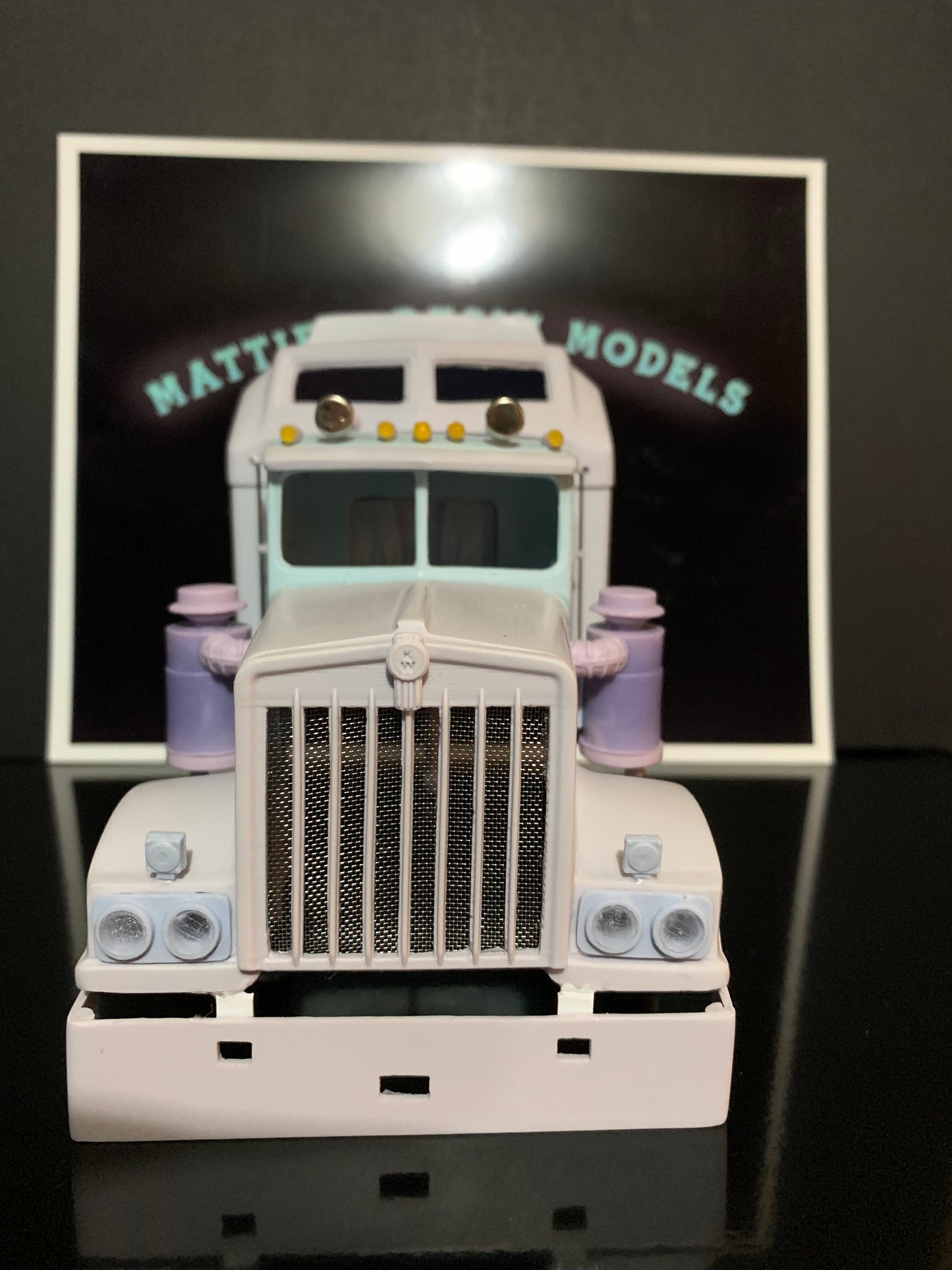 1/25 Kenworth T900 Legend cab kit with 60" Bunk