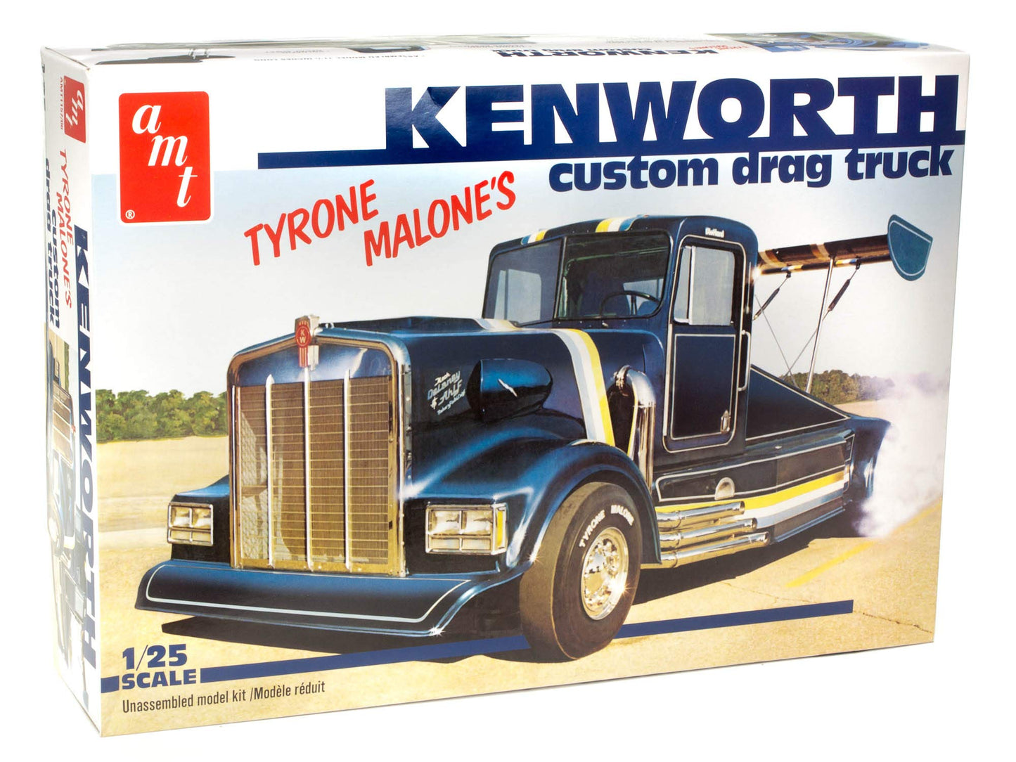 1/25 AMT Kenworth custom drag truck Tyrone Malone New sealed in box.
