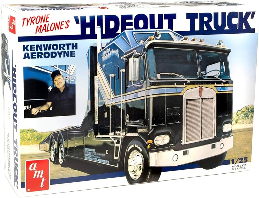 1/25 AMT Kenworth Aerodyne Tyrone Malone New sealed in box.