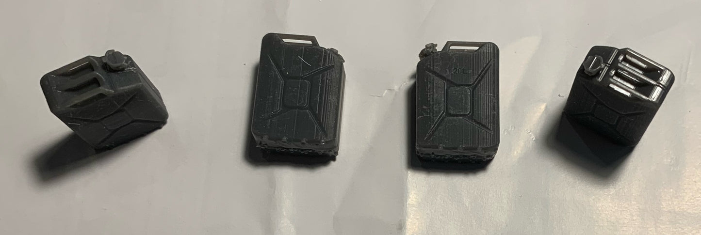 4 x 1/25-1/24 Australian style Jerry cans