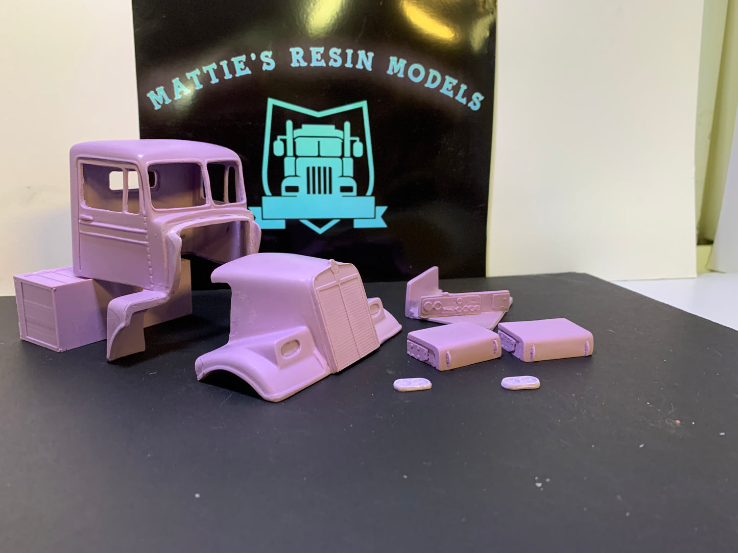 1/25 Kenworth S900 cab kit