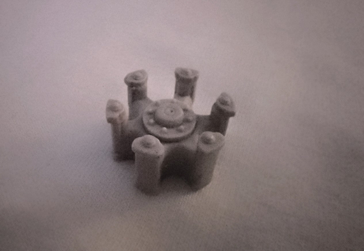 1/25 6 stud Malco style drive spider hubs and rims – Mattie's Resin Models