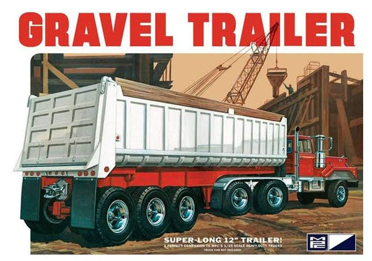 1/25 AMT Gravel trailer new sealed in box.