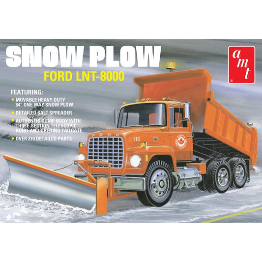 1/25 AMT Ford LNT-8000 Snow Plow New sealed in box.