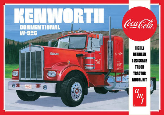 1/25 AMT Kenworth W 925 coke New sealed in box.