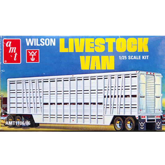 1/25 AMT Wilson livestock van New sealed in box.